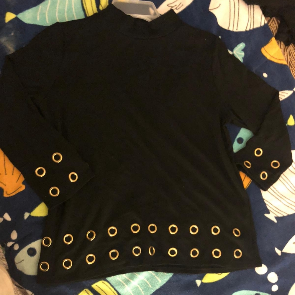 Long sleeve turtle neck shirt